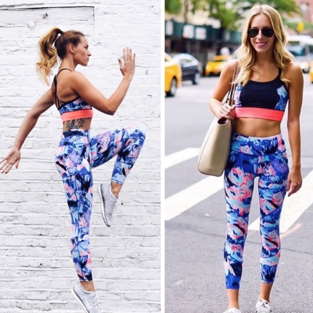 Sweaty Betty Power 7/8 Lava Print Leggings